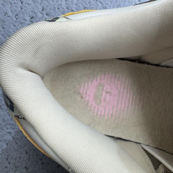 Vintage Nike SB Dunk Low Shoes Mens 9.5 Brown Yellow Argyle 313170-171 2006 Golf - Picture 15 of 16